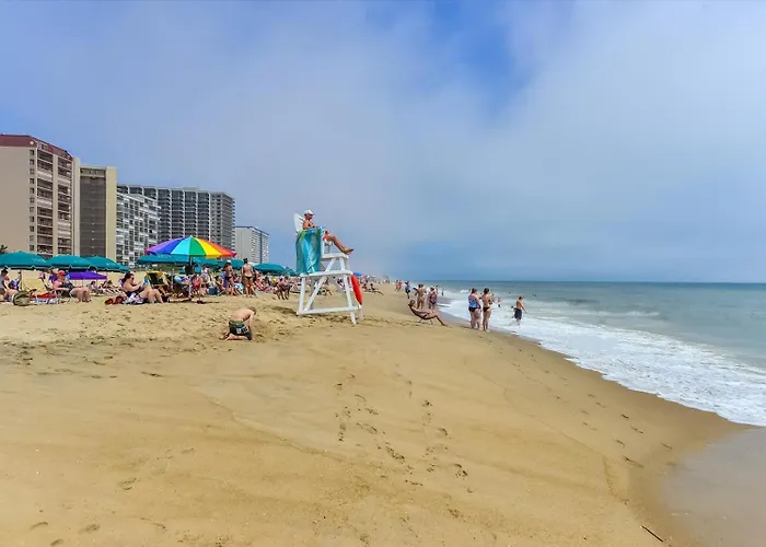 Oceanfront Capri Indoor Pool Tennis Pickleball And Balcony Ocean City