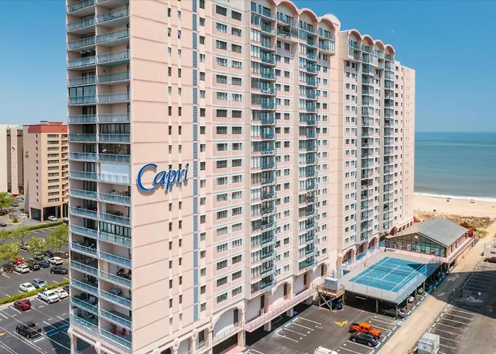 Oceanfront Capri Indoor Pool Tennis Pickleball And Balcony Ocean City